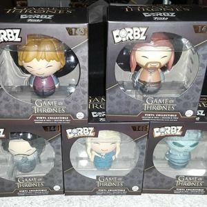 NIB Game of Thrones Funko Dorbz Vinyl Collectible Set of 5